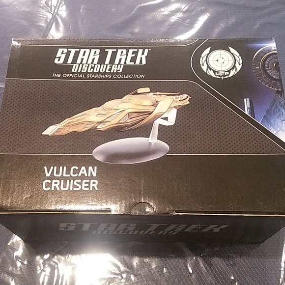 Eaglemoss Star Trek Discovery Starship Model Ship #6 - Vulcan Cruiser - Picture 1 of 2